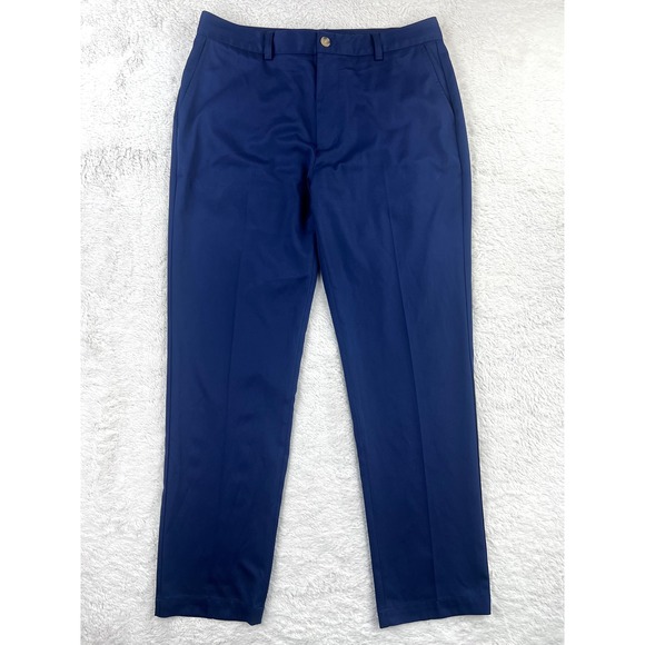 Vineyard Vines Chino Pants Men's 34x31 Blue Stretch Performance Golf E1P1260 - Picture 1 of 12